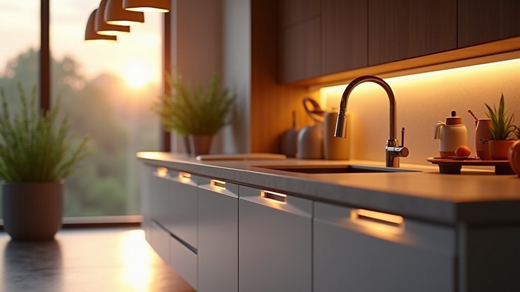 adaptive kitchen lighting schedules