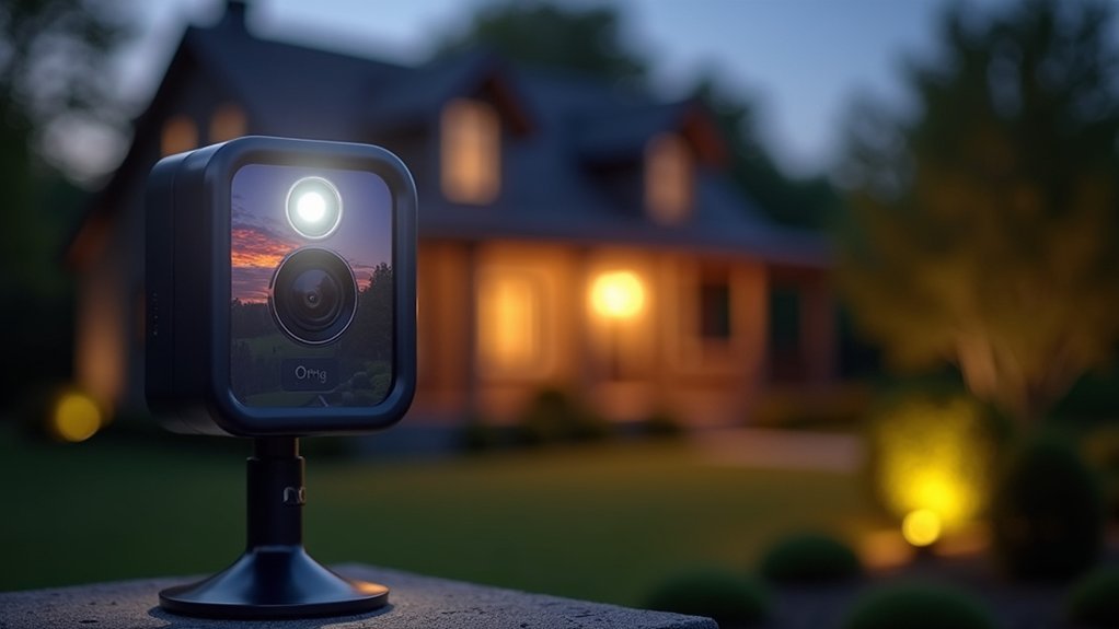 advanced security floodlight camera