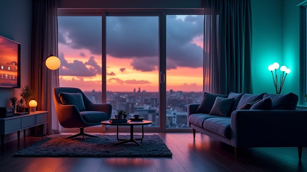 color coded smart lighting alerts