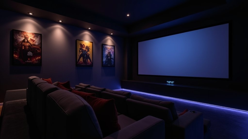 optimal home theater lighting
