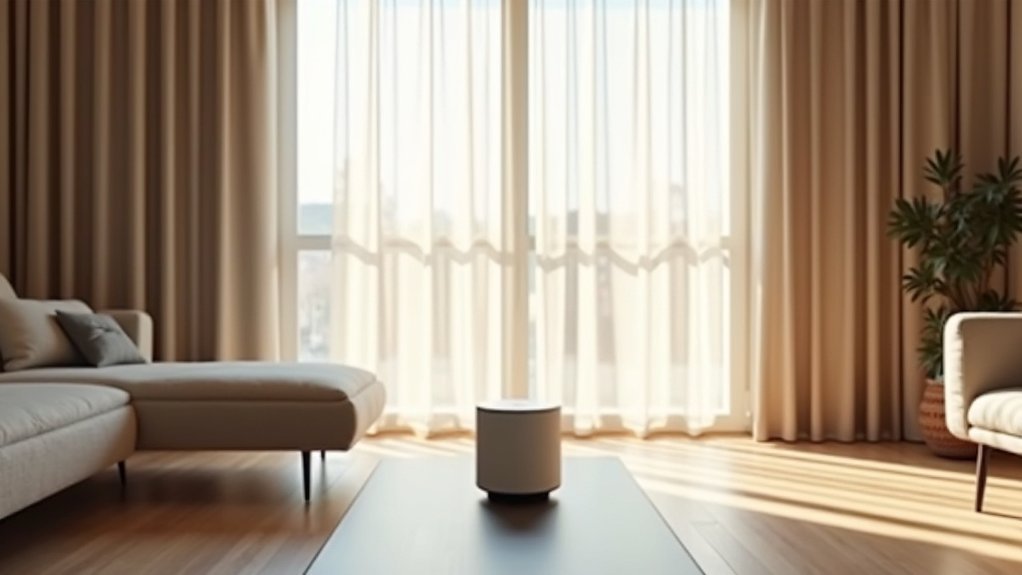 smart curtains voice control