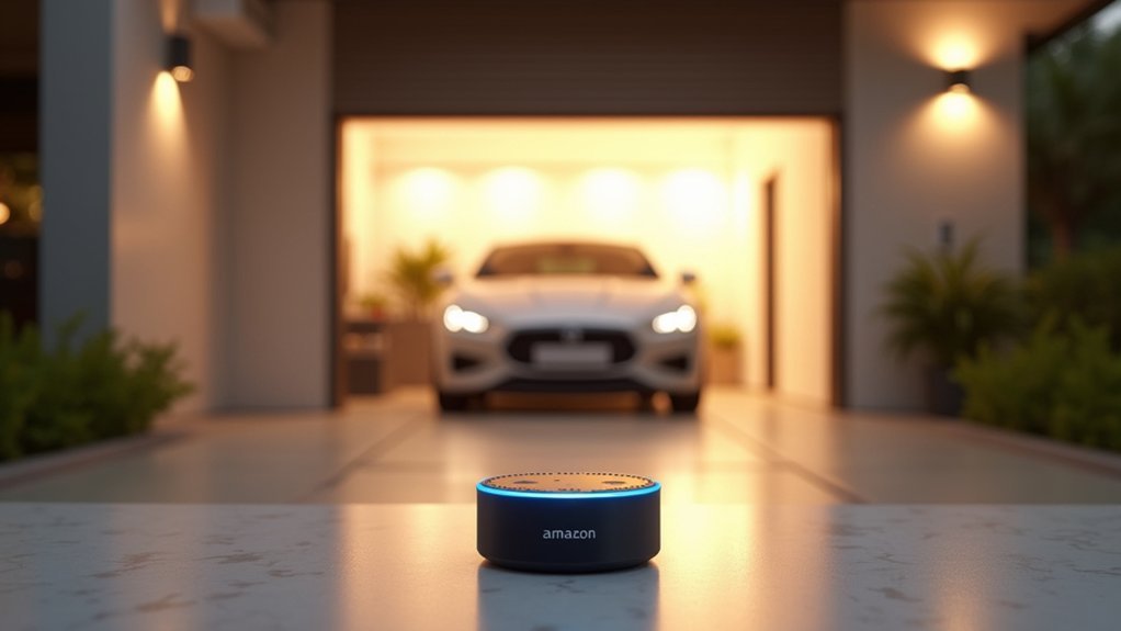 smart garage door integration