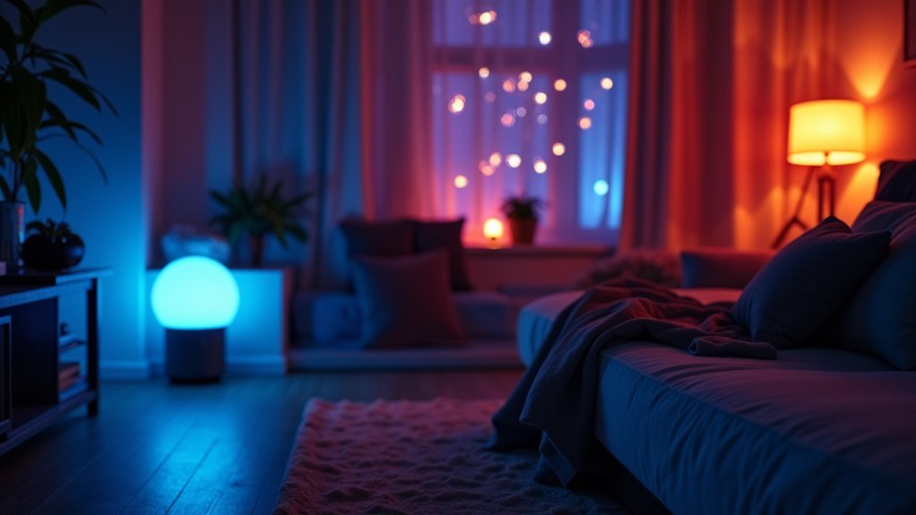 voice activated lighting scenes