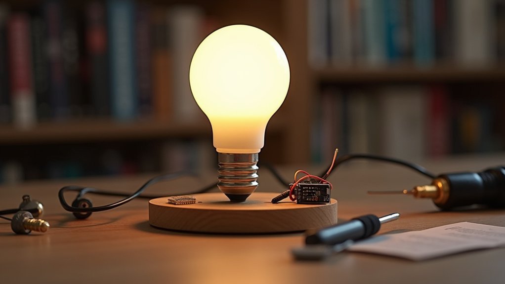 voice controlled arduino lamp