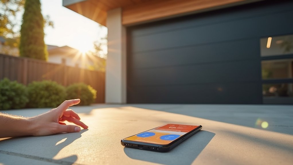 voice controlled garage access