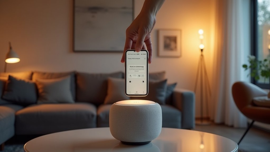 voice controlled lighting setup