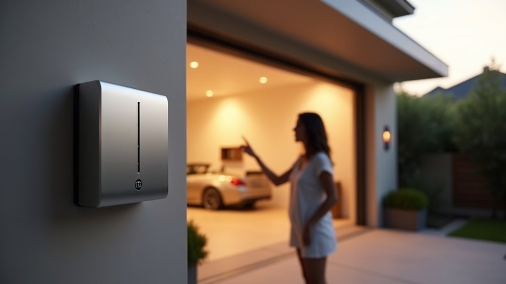 voice controlled smart garage openers