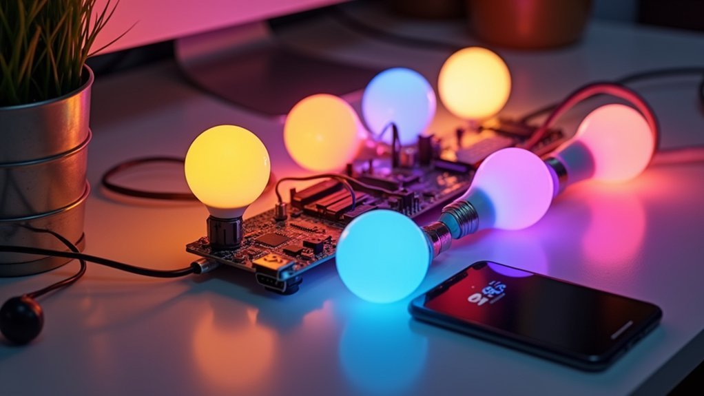 voice controlled smart lighting system