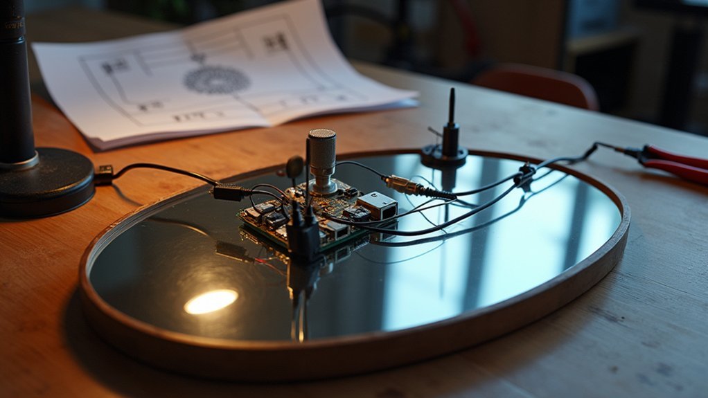 voice controlled smart mirror integration