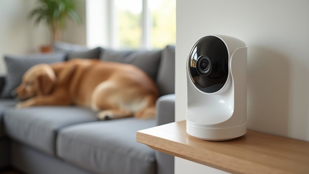 360 degree pet monitoring camera