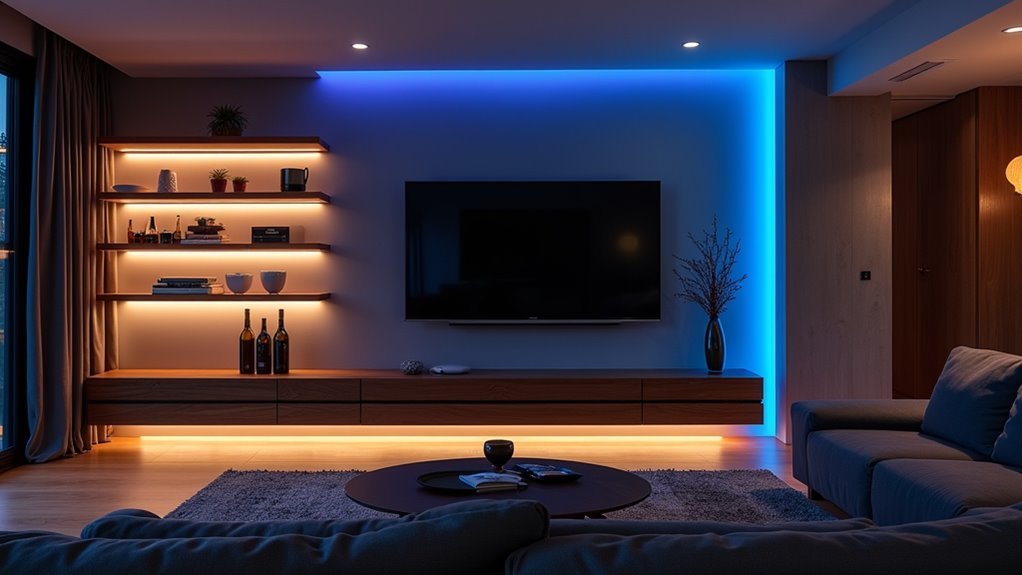 adaptive lighting enhances entertainment