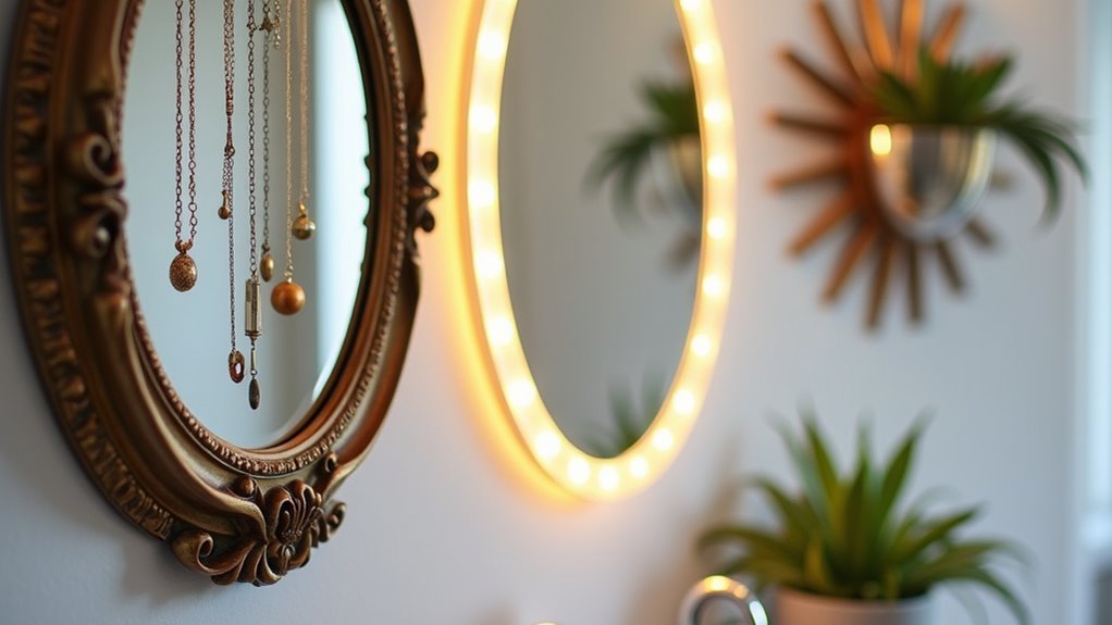 affordable mirror display projects