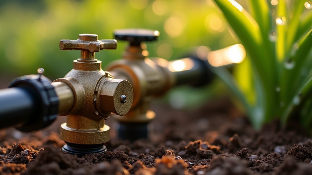 automate garden irrigation system