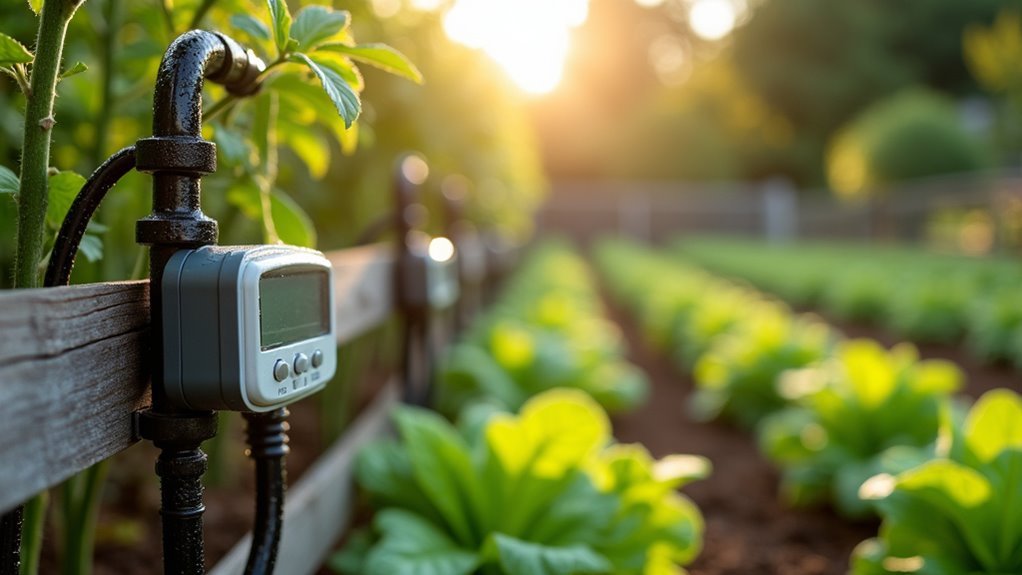 automate garden irrigation system