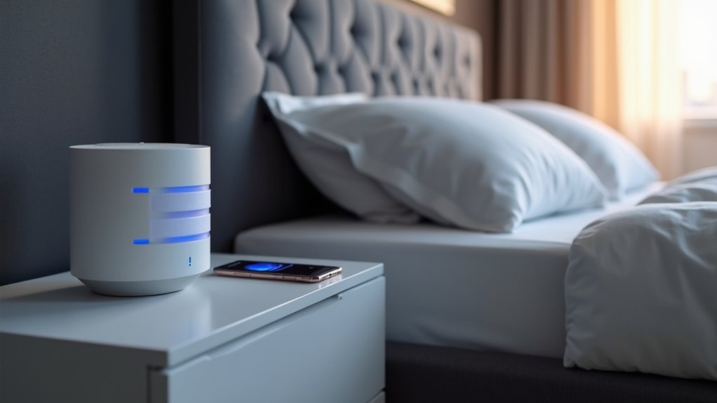 automated bedroom noise control