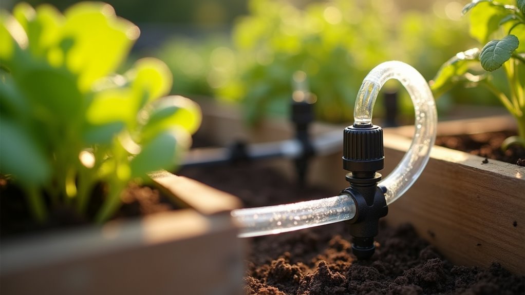 automated beginner garden watering