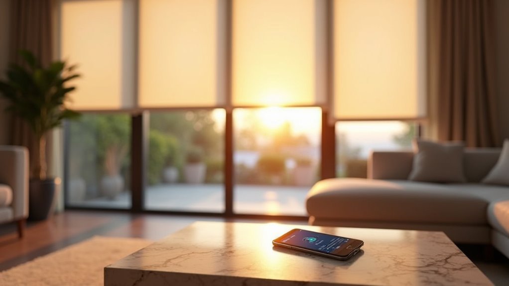 automated blinds enhance comfort