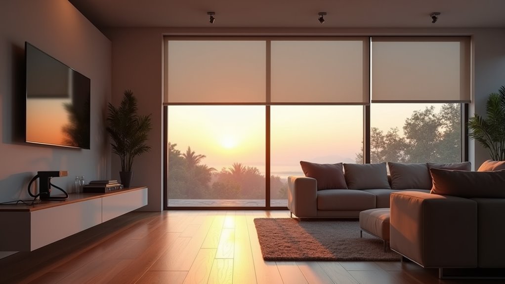 automated blinds enhance security