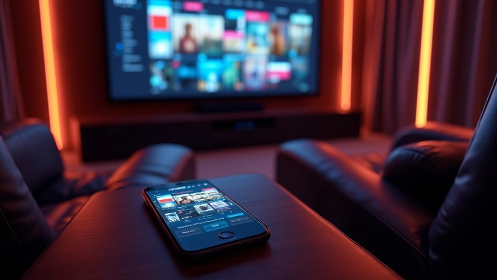 automated home theater scheduling