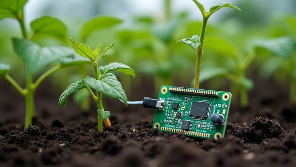 automated irrigation with microcontrollers