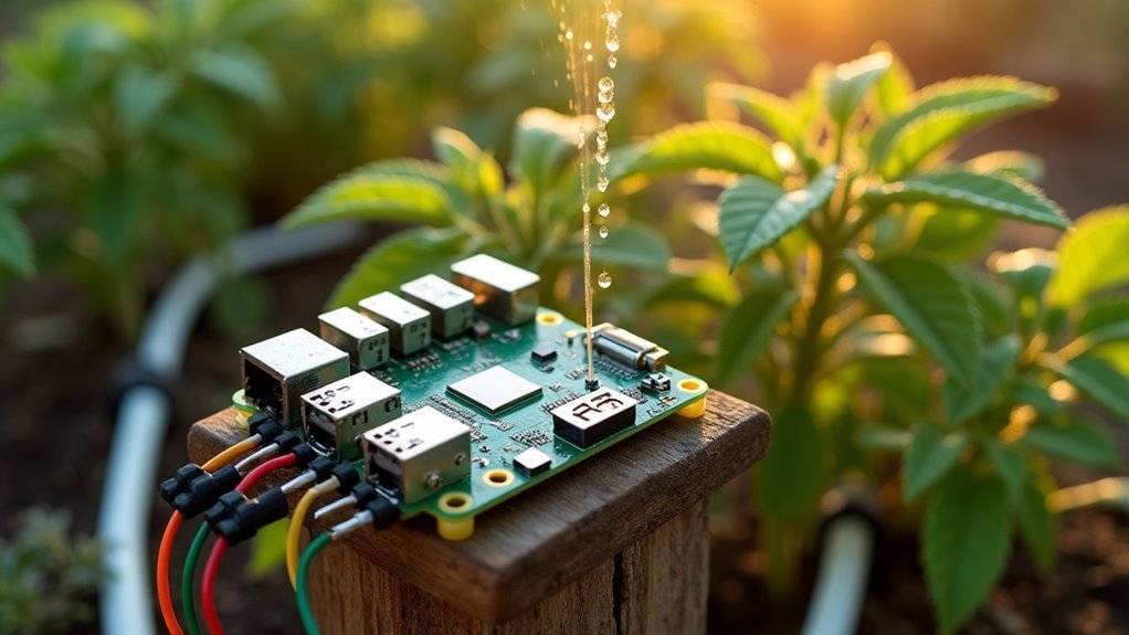 automated irrigation with weather integration