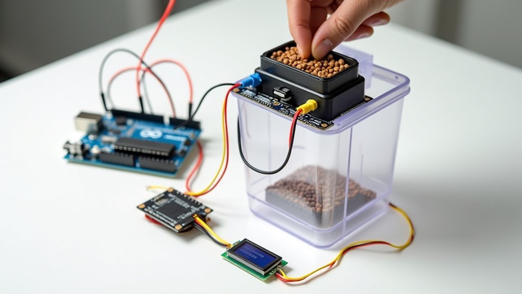 automated pet feeding system