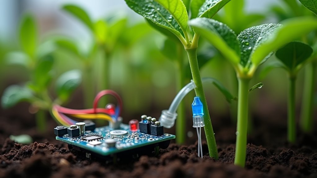 automated plant watering system
