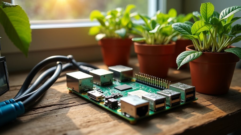 automated raspberry pi irrigation system