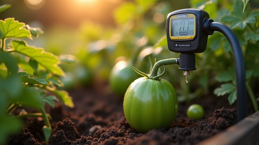 automated watering saves resources