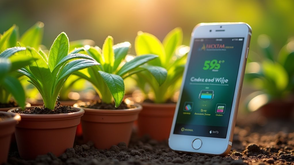 automated watering schedule setup