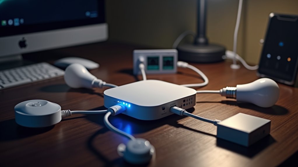 automatic device detection setup
