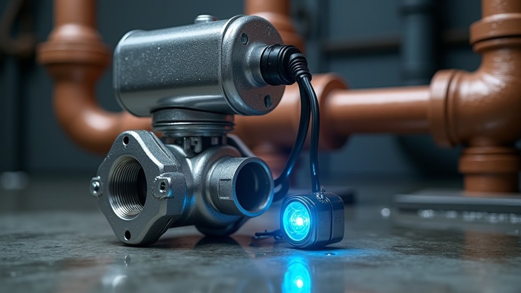 automatic water shutoff valve