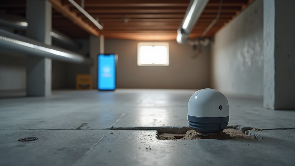 basement flood alert system