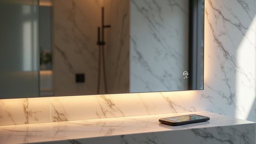 bluetooth weather mirrors integration