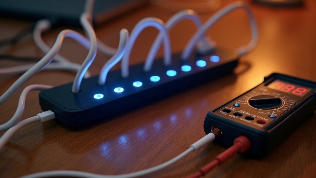 calculate total device wattage