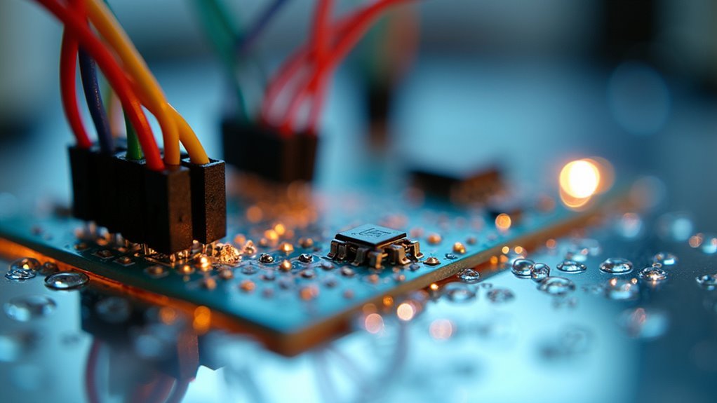 calibrating diy water detector