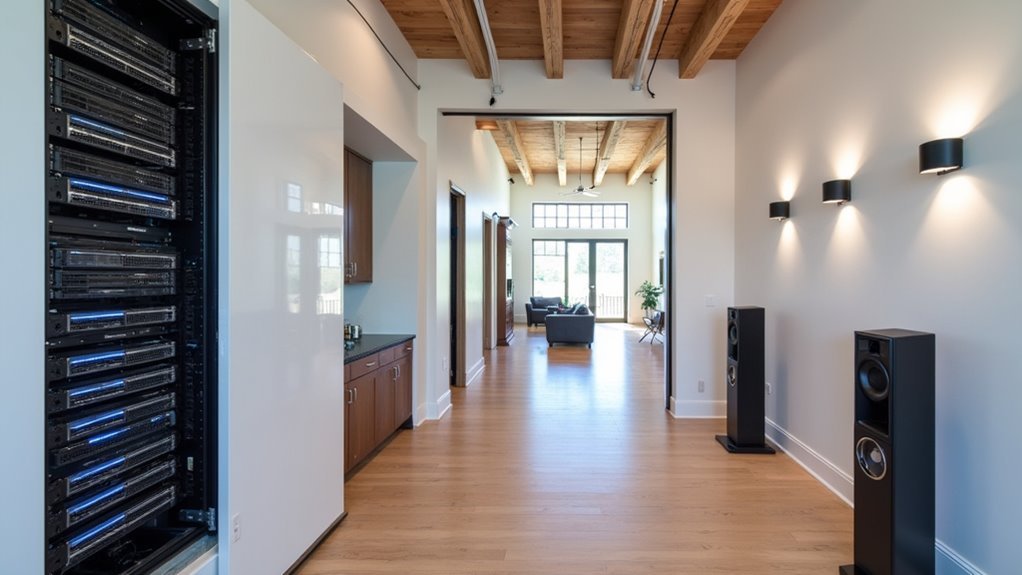 centralized multiroom audio distribution