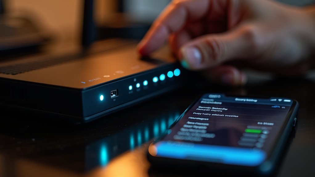 change default passwords immediately