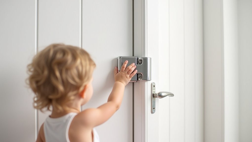 childproof door lock solution