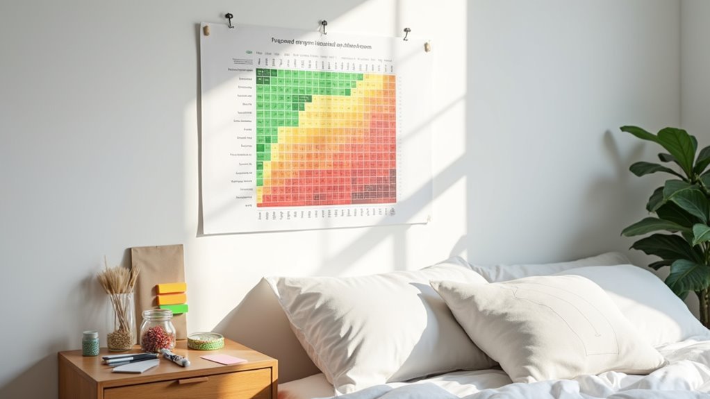 color coded sleep quality assessment
