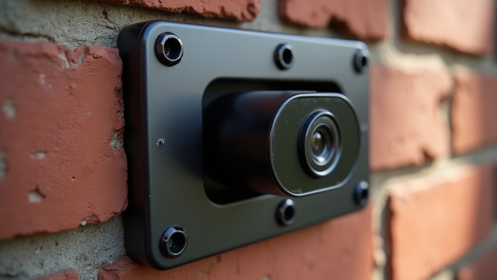 conceal and protect doorbell camera