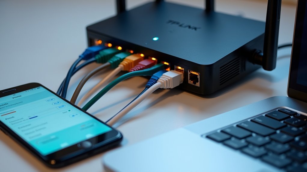 configure qos on routers