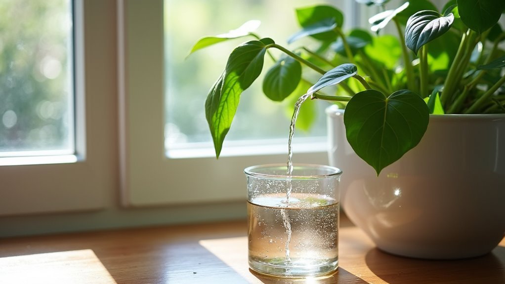 configure self watering system