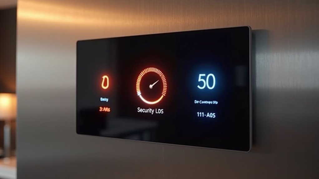 critical home metrics dashboard