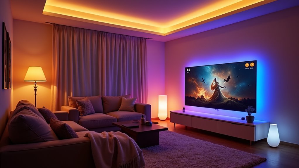 customizable ambient smart lighting
