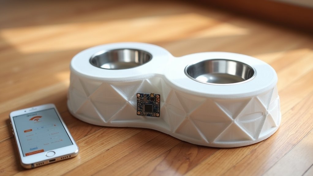 customizable wifi pet feeder