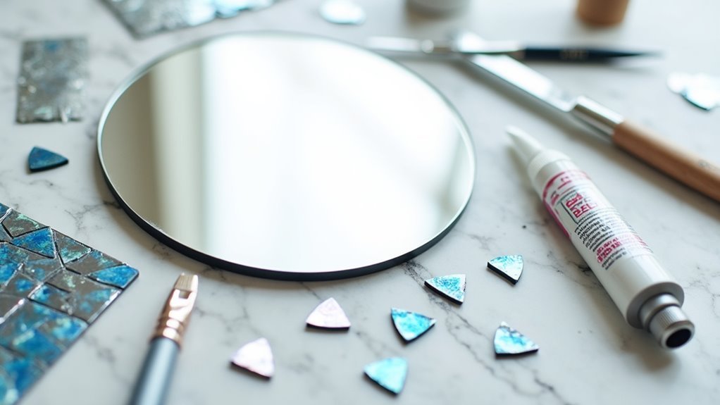 diy mirror display instructions