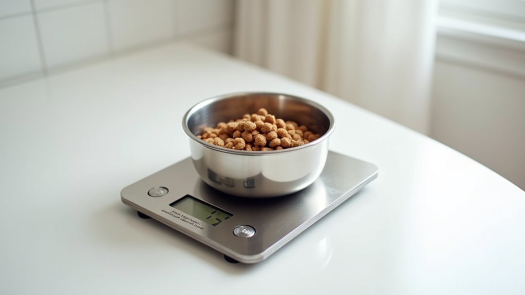 Homemade Pet Bowl Scale for Feeding Monitoring