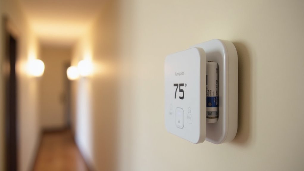 efficient battery powered thermostat control