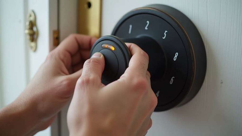 electronic deadbolt performance testing